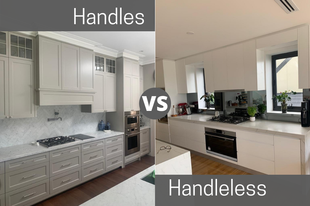Handles vs Handle-less Kitchens