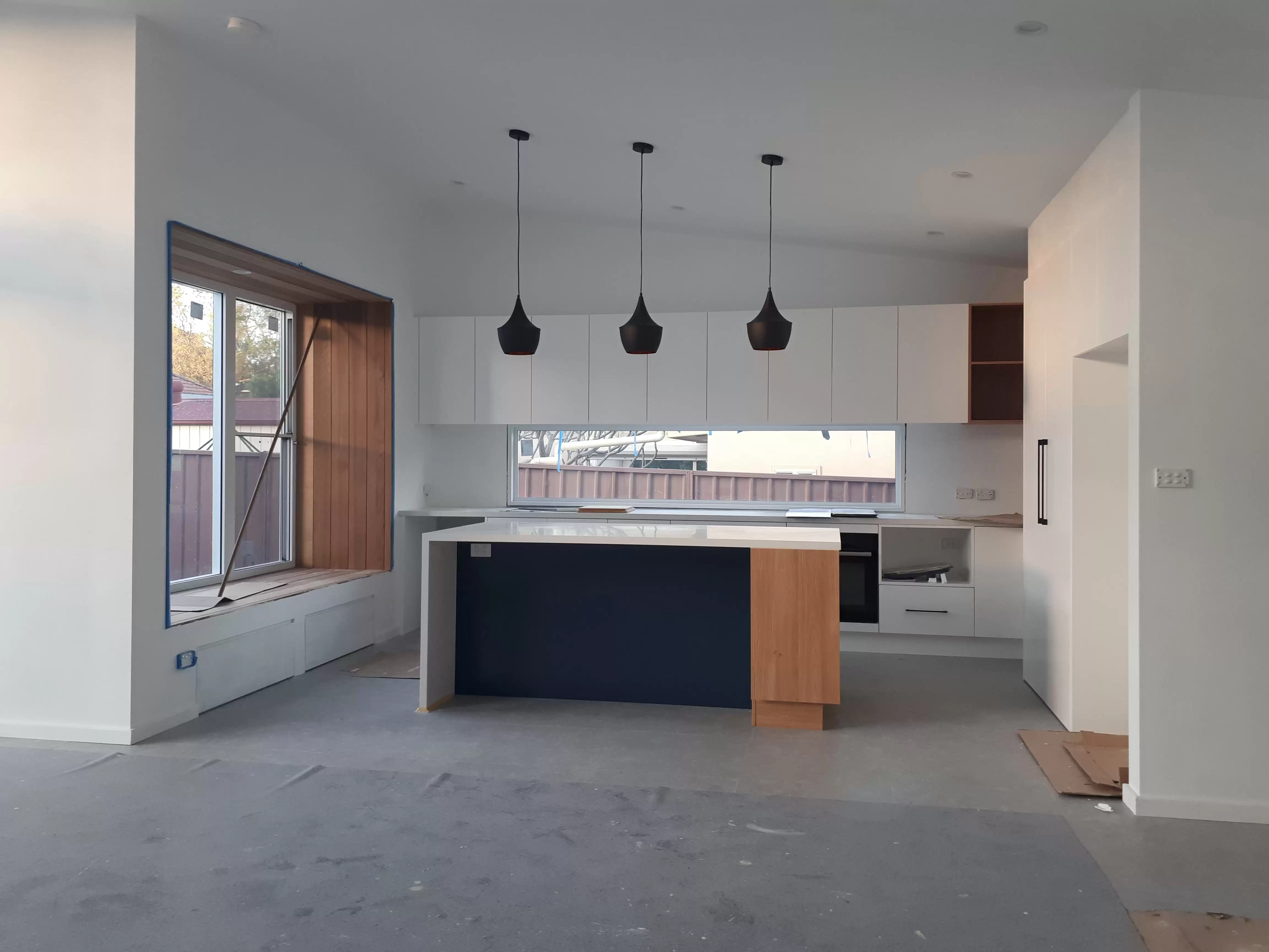 Navy Blue Kitchen